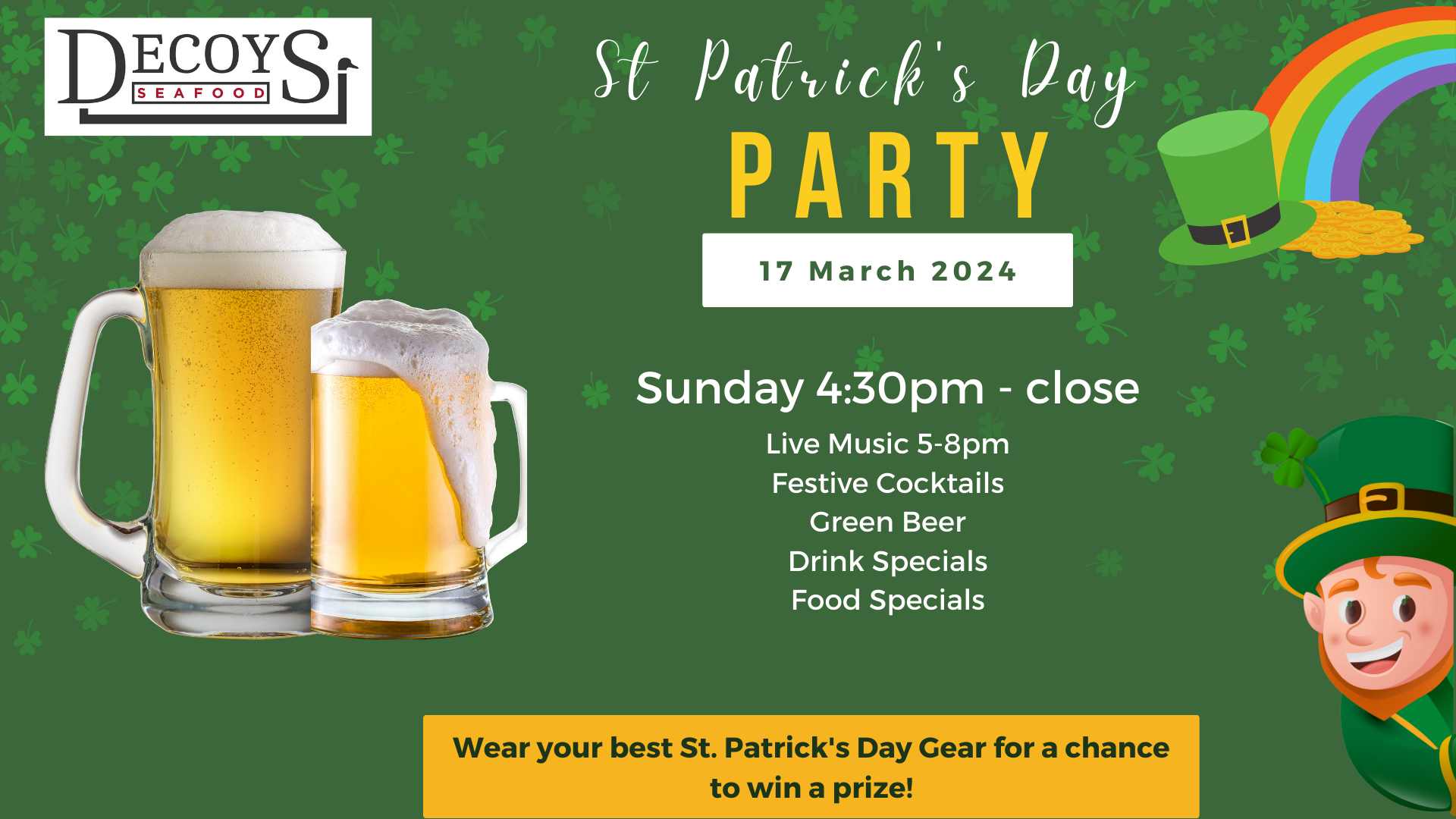 Events — Decoys Seafood