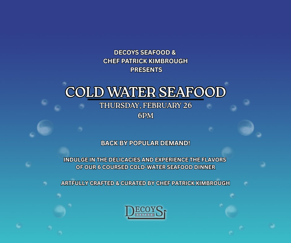 COLD-WATER SEAFOOD 6-COURSE DINNER