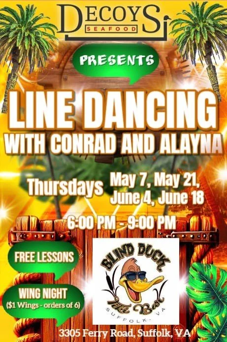 Line Dancing with Conrad &amp; Alayna