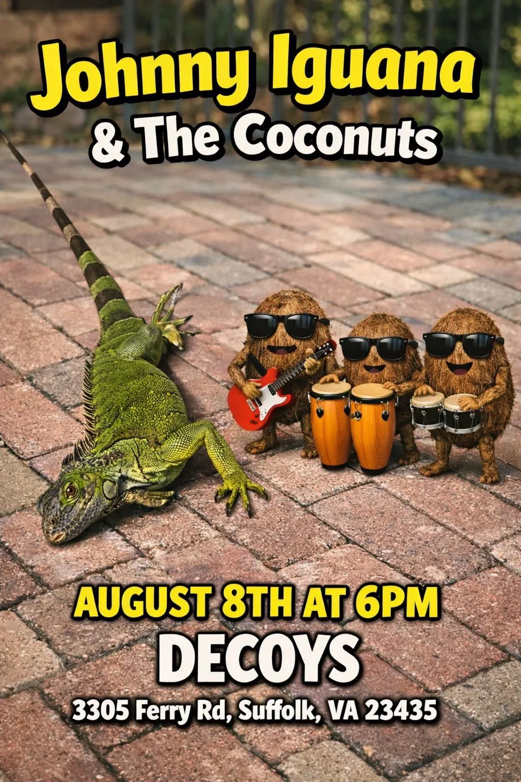 Johnny Iguana and the Coconuts