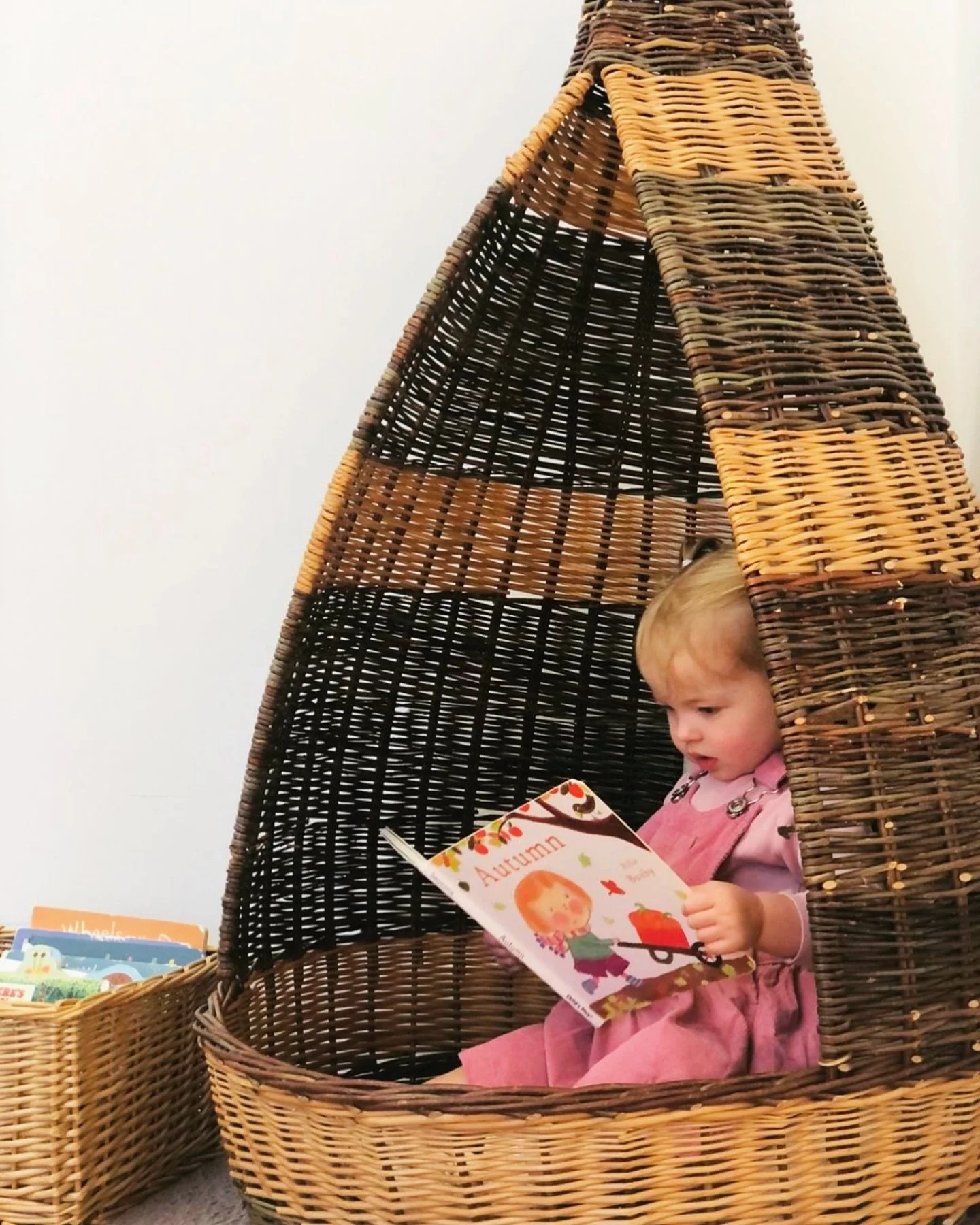 Reading about the season 🍂
Using books to enhance the project at Naturally Learning Nansledan! 
Even our youngest readers have access to a range of books to support their knowledge and understanding! 
#thisisnaturallylearning
