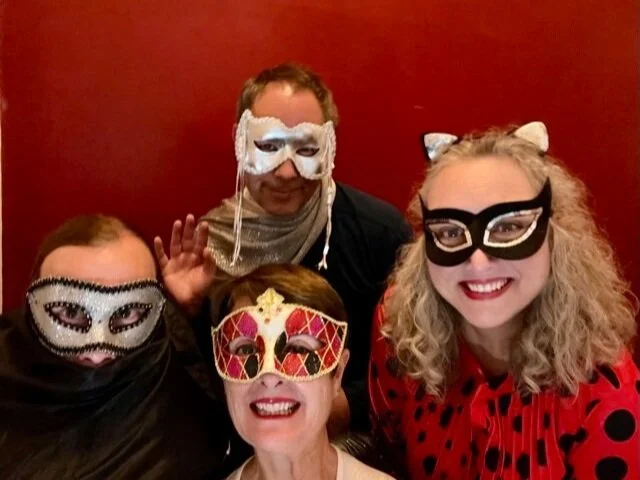 a very masked murder mystery