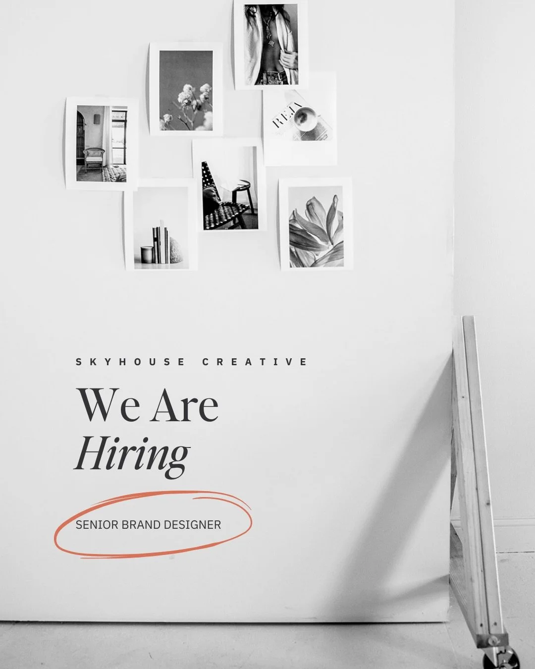 We&rsquo;re pleased to share that SkyHouse Creative is hiring.

Our studio is seeking a Senior Brand Designer to support thoughtful brand identity work and collaborate on refined, strategic design for the founder and brands we partner with.

This rol