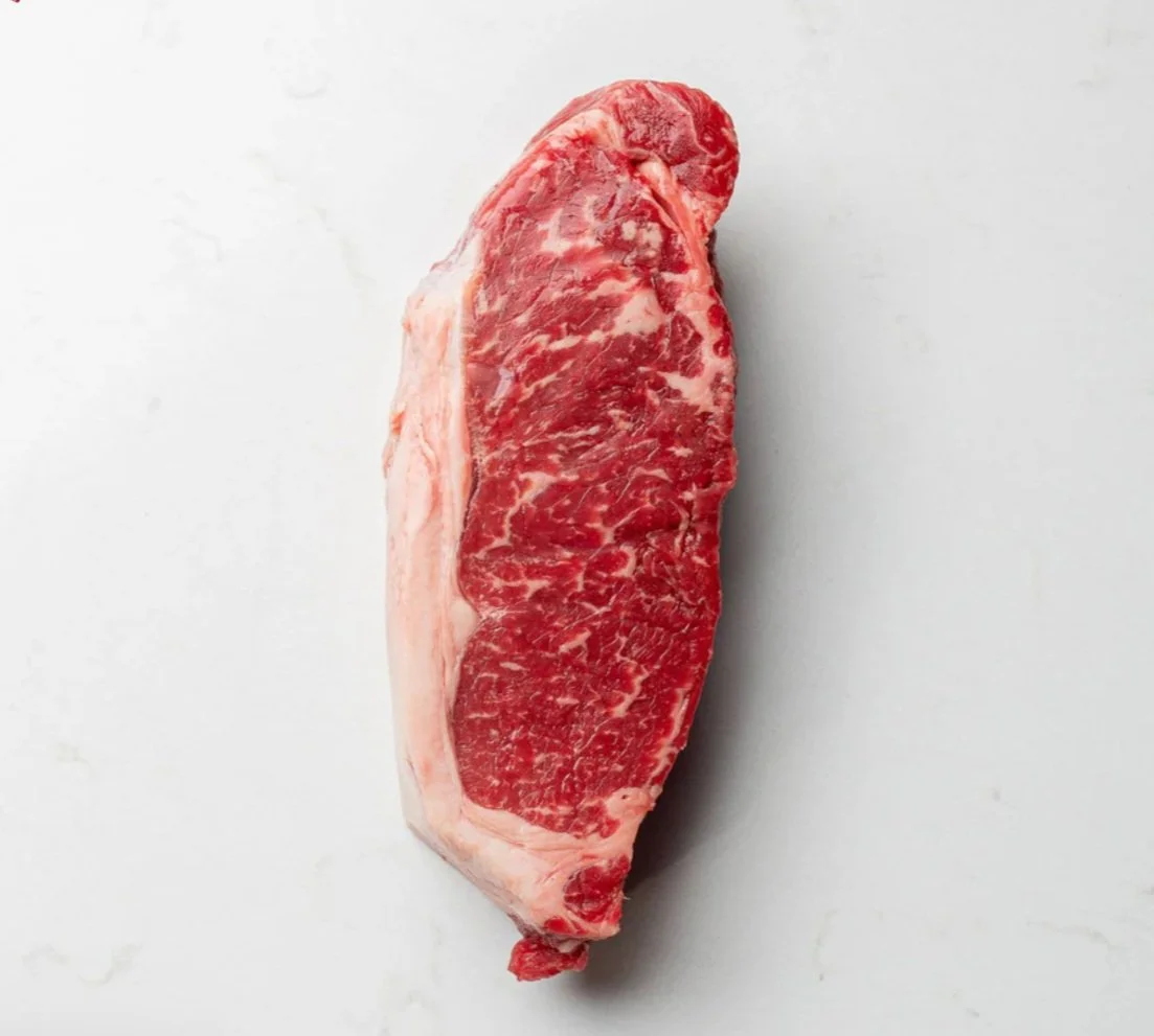 Canadian Prime 8oz Striploin available for delivery