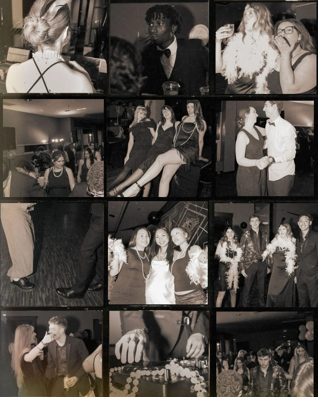 Une soir&eacute;e qui incarne les ann&eacute;es folles 🎞️🍾🥂

Toute la collection de photos se trouve dans le lien dans la bio!