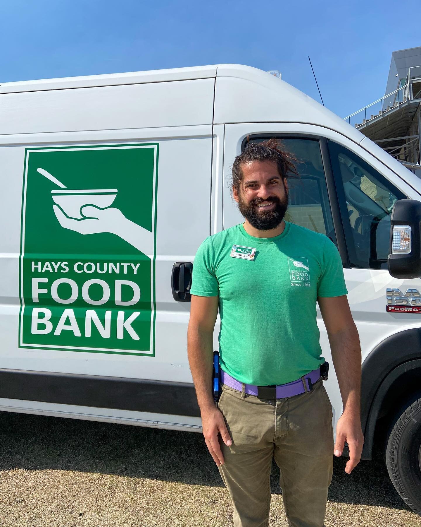 &ldquo;Giving away food feels pretty good.&rdquo;
- Scott Cove
Food Rescue &amp; Distribution Specialist

#servesanmarcos #smtx #volunteer #txst