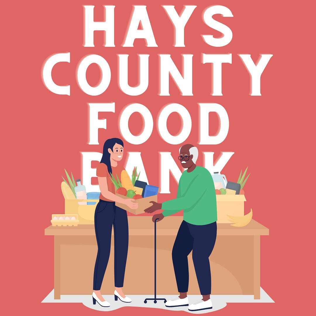CLICK THE LINK IN OUR BIO to find out how to volunteer with Hays County Food Bank!

The Hays County Food Bank provides those in need with food every Monday from 5 p.m. to 5:45 p.m. at the San Marcos Public Library and now Friday from 10 a.m. to 10:45