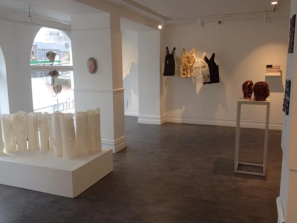 Art Textile end of year Installation in Crawford Gallery @various artists