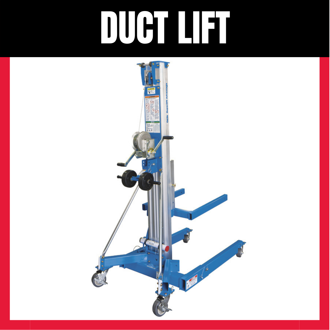 Duct Lift — Taylor True Value Rental