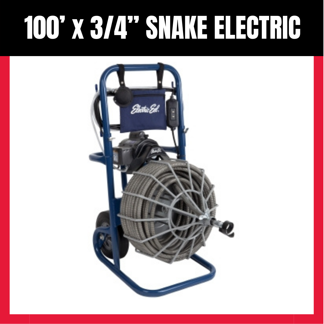 100’x3/4” Snake Electric — Taylor True Value Rental