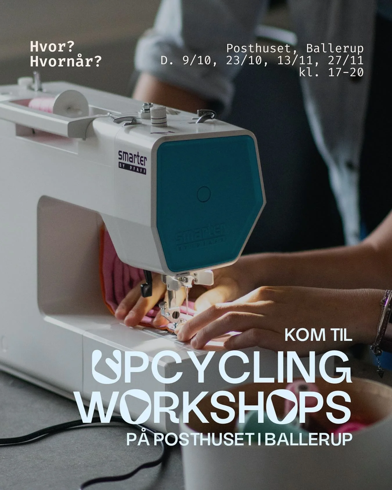 I samarbejde med Ballerup bibliotek @bibballerup , afholder vi en serie af upcycling workshops p&aring; Posthuset - det er gratis og kr&aelig;ver blot at du tilmelder dig! Kom og v&aelig;r med! 🙌

P.S. tilmelding sker p&aring; Ballerup Biblioteks hj