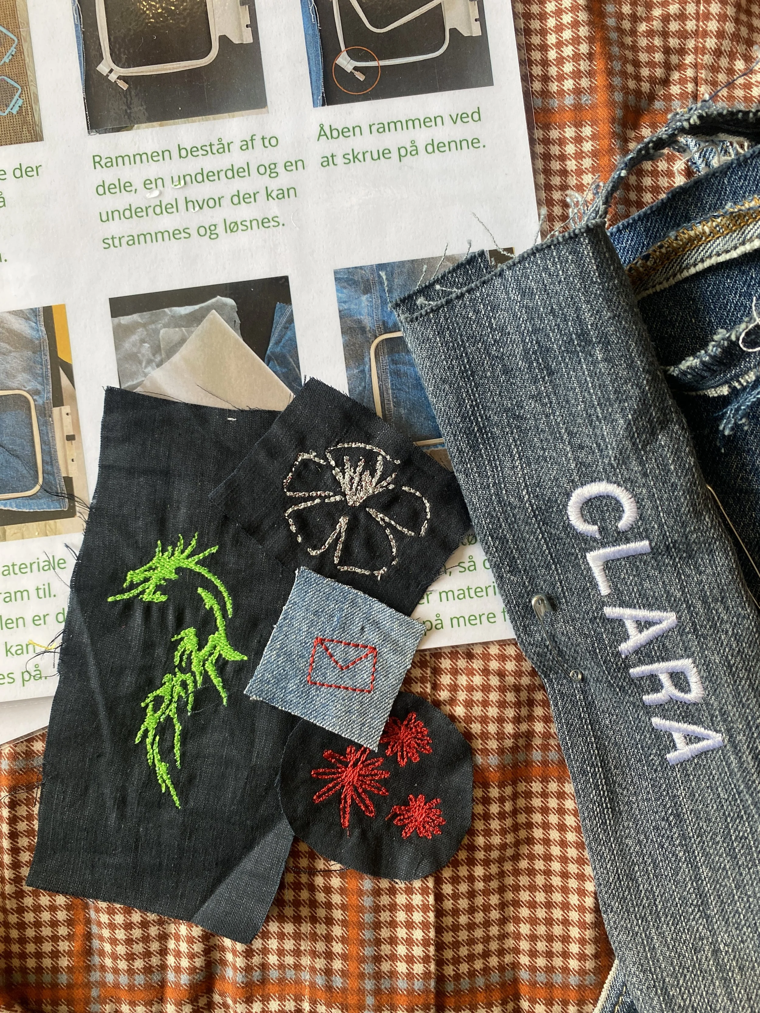 Introduktion til broderimaskinen