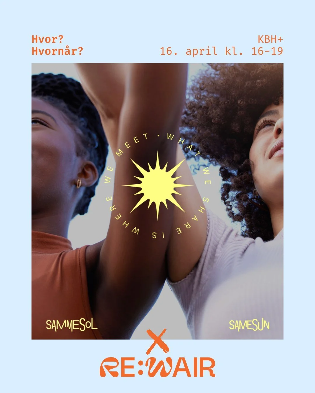 🌍🧵 Kom med til en gratis h&aring;ndv&aelig;rksaften i KBH+ den 16. april!
M&oslash;d Hellen og Diana fra Uganda, og v&aelig;r med til en kreativ eftermiddag med reparation, broderi og samtaler om genbrug, global retf&aelig;rdighed og handlemulighed