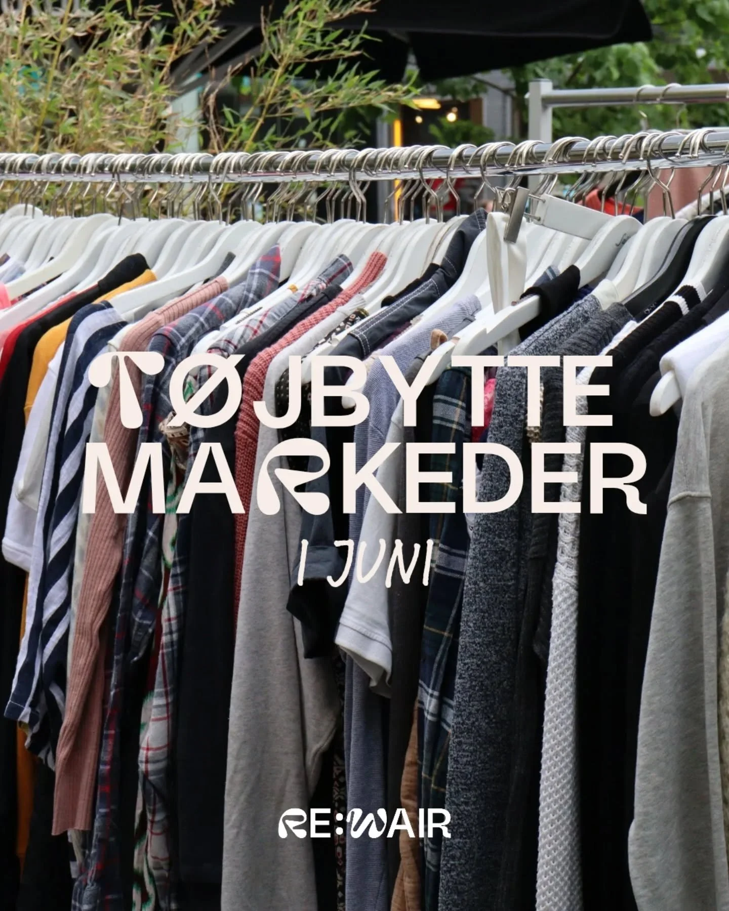 Kom til t&oslash;jbyttemarkeder p&aring; sj&aelig;lland i juni og forny din garderobe helt gratis og b&aelig;redygtigt !!

➡️T&oslash;jbyttemarkederne er gratis - Spar penge ved at bytte til nyt
➡️Reducere t&oslash;jspild og til gavn for milj&oslash;