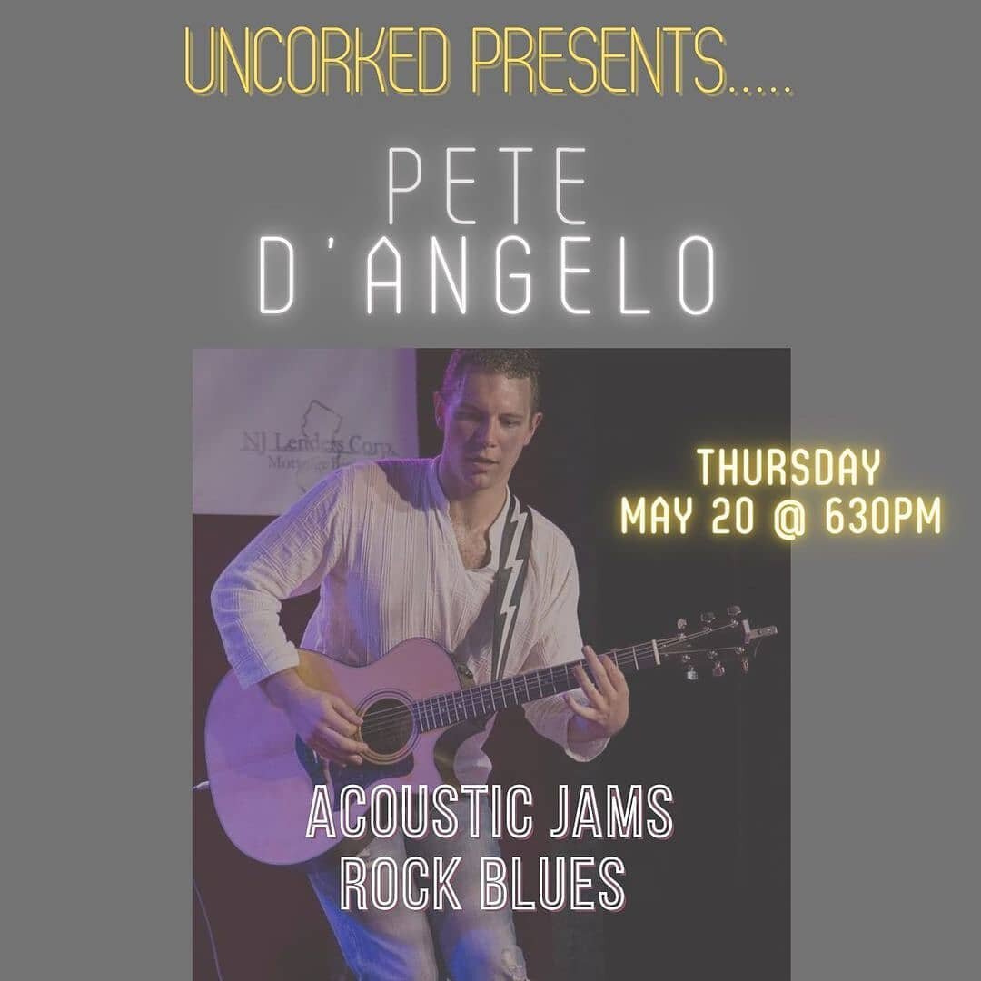 Come on out to Uncorked this Thursday night!!
.
.
.
. 
Reposted from @uncorkedloungetotowa #livemusic #acoustic #rock #blues #funk #reggae #requests