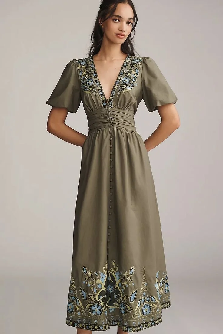 The Katerina Embellished Button-Front Dress _ Anthropologie.jpeg