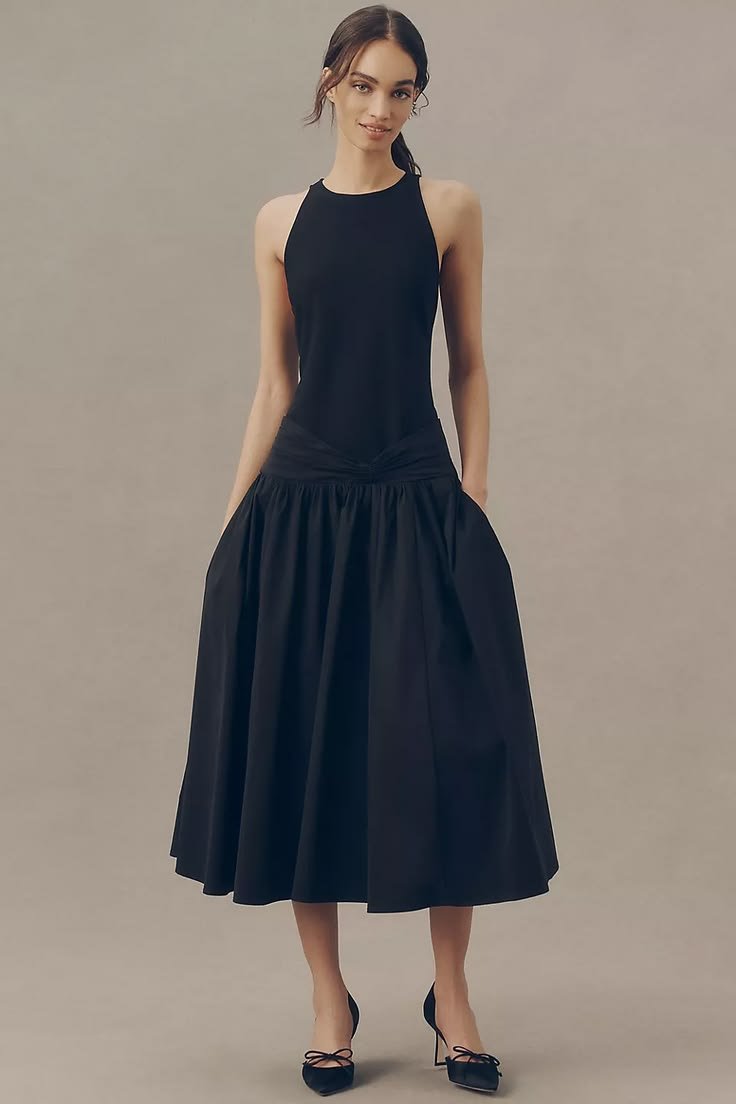 BHLDN Thea Drop-Waist Maxi Dress _ Anthropologie.jpeg