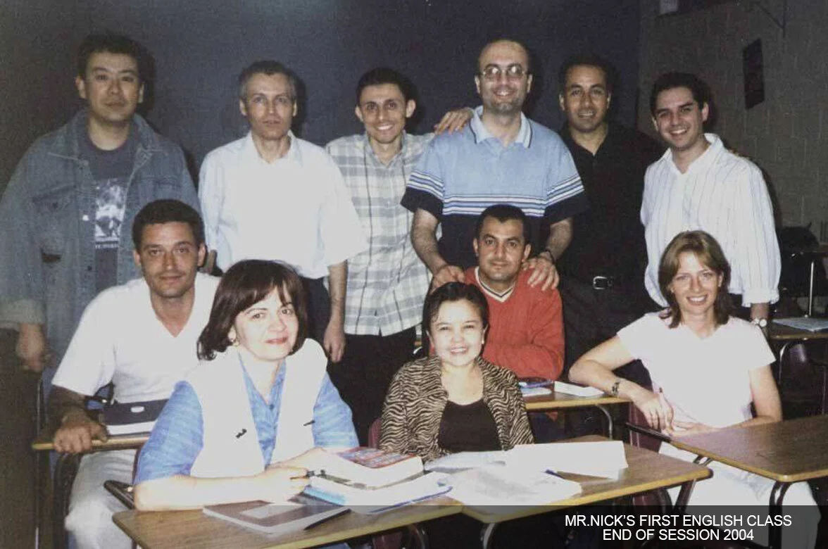Mr. Nick's first ever full time class in 2004