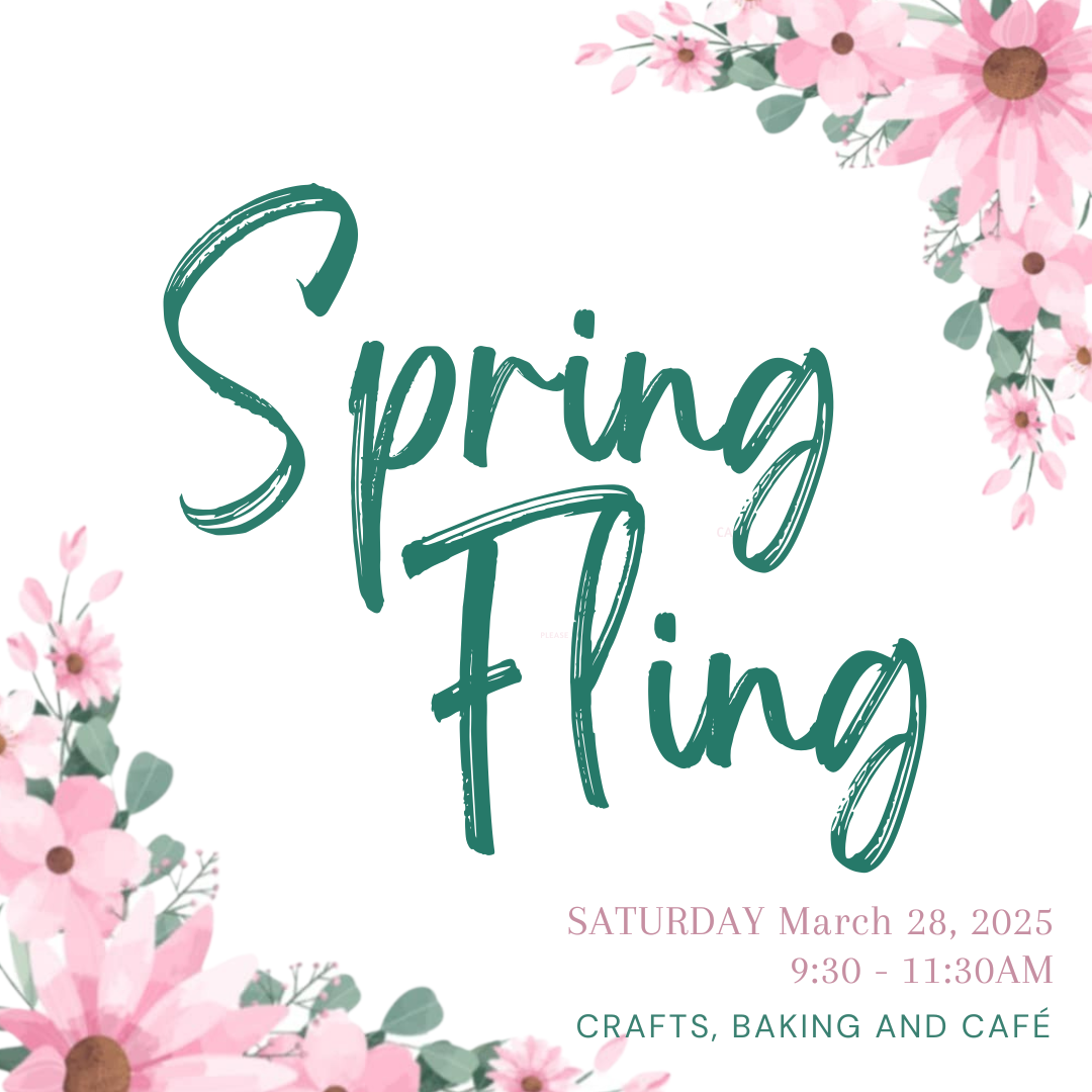 Spring Fling Craft &amp; Baking Sale
