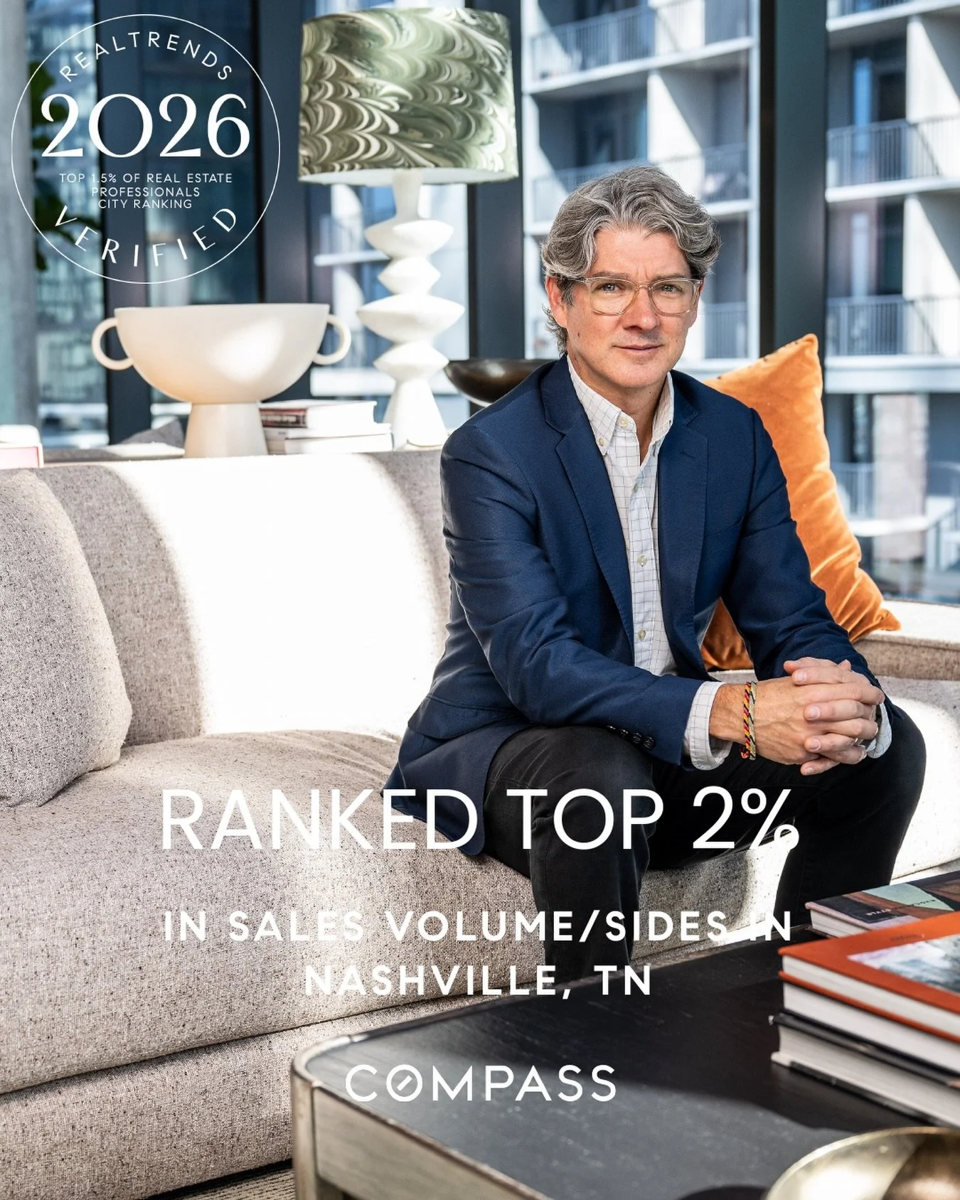 I&rsquo;m incredibly thankful to have been recognized among the Top 2% of real estate professionals in Nashville for 2025.

While I&rsquo;m proud of this achievement, what means the most is the trust my clients place in me. Every buyer, seller, and i