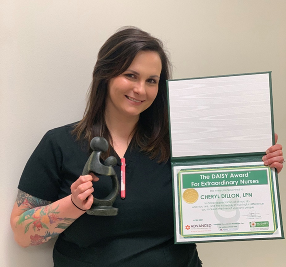 DAISY Award Presented – Dillon, LPN — ACH