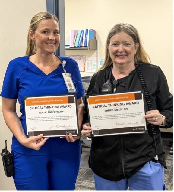 ACH Honors Dakota County Jail Staff for Clinical Judgment That Prevented a Tragic Outcome