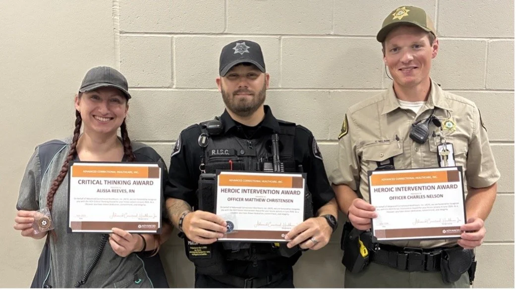 ACH Honors Woodbury County Jail Staff for Commitment to Exceptional Patient Care