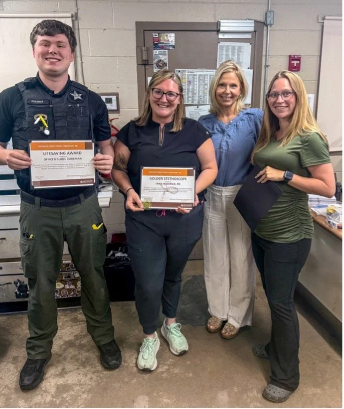 ACH Recognizes Cole County Jail Team for Quick Actions That Saved a Life