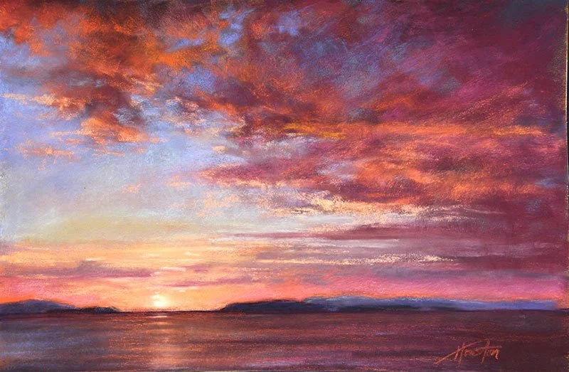 Glorioius-Sunrise-12x18-Pastel-on-copper-amanda-houston.jpg