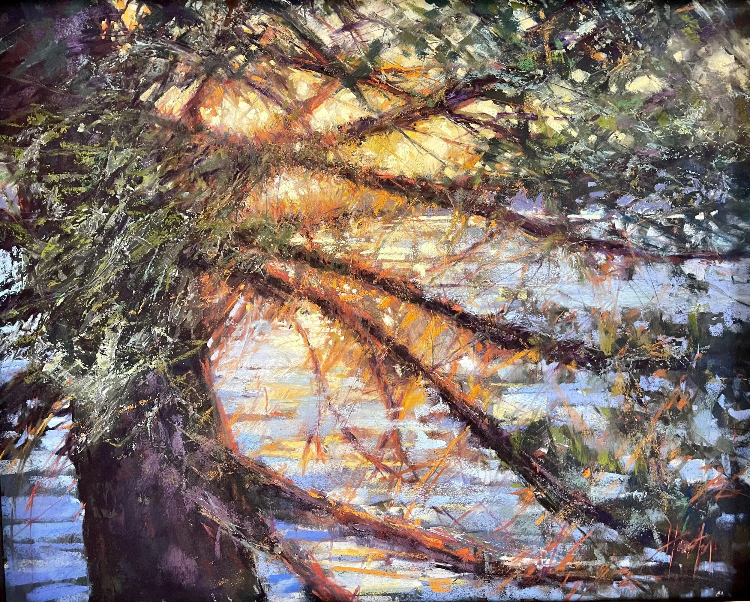 Glow Peaking Through 16x20.jpeg