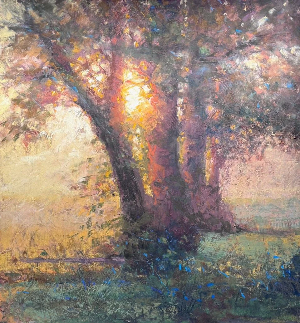 Beckoning Morn  
24 x 24 pastel on paper  Available in the studio store  