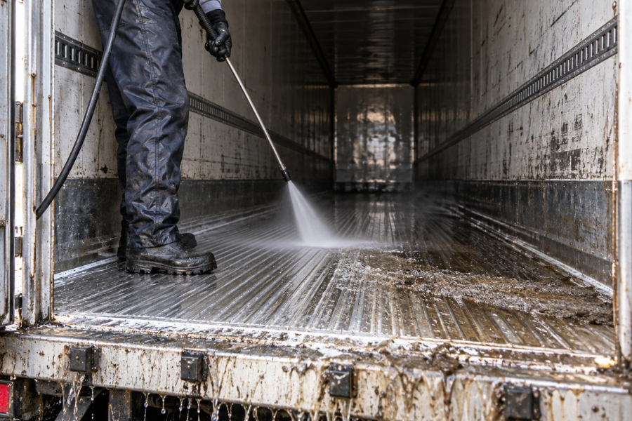 Protect Your Cargo and Your Reputation With Regular Trailer Washouts