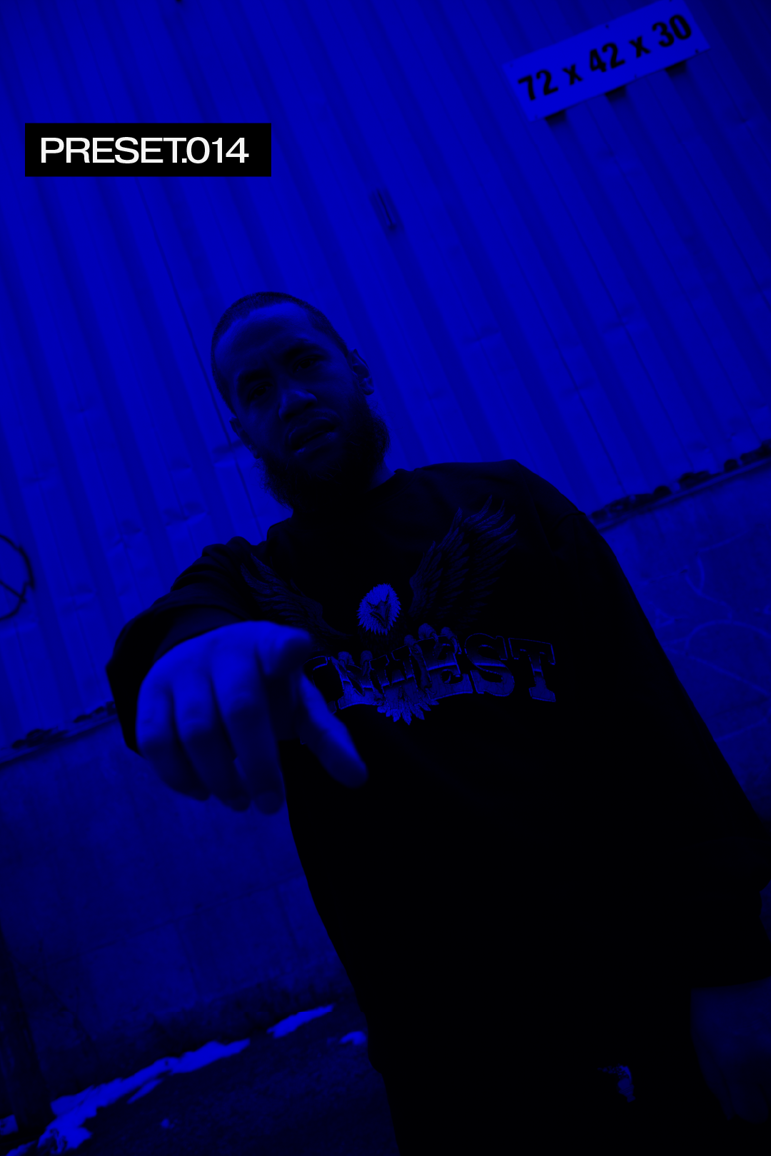 Creator Preset 014 Lightroom Preset Blue KUROSU