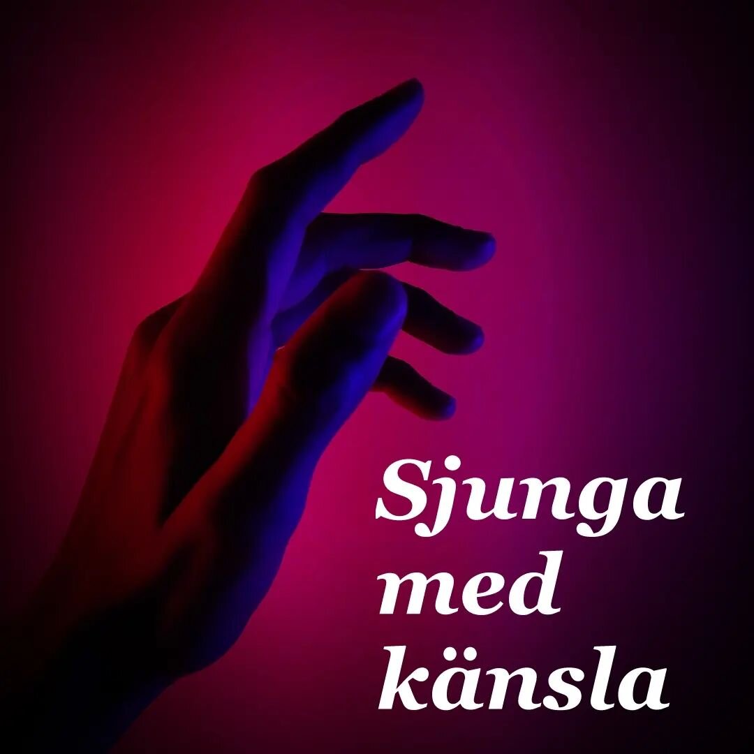 Hur man sjunger med k&auml;nsla.

Bl&auml;ddra &aring;t v&auml;nster f&ouml;r att l&auml;sa!

S&aring;nglektioner finns att boka p&aring;:
vokalstudion.se

Prenumerera p&aring; de h&auml;r tipsen:
vokalstudion.se/artiklar