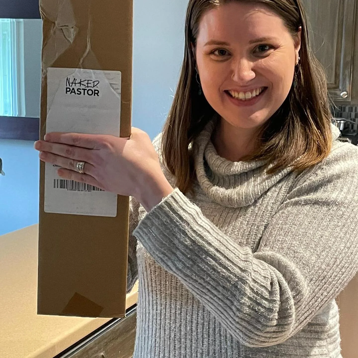 New art for the office! Our Christ Collage arrived today from @nakedpastor. We're pleased to be speaking to artist David Hayward soon for an upcoming episode.  NakedPastor work can be found on Facebook, Twitter, Instagram and at nakedpastorstore.com
