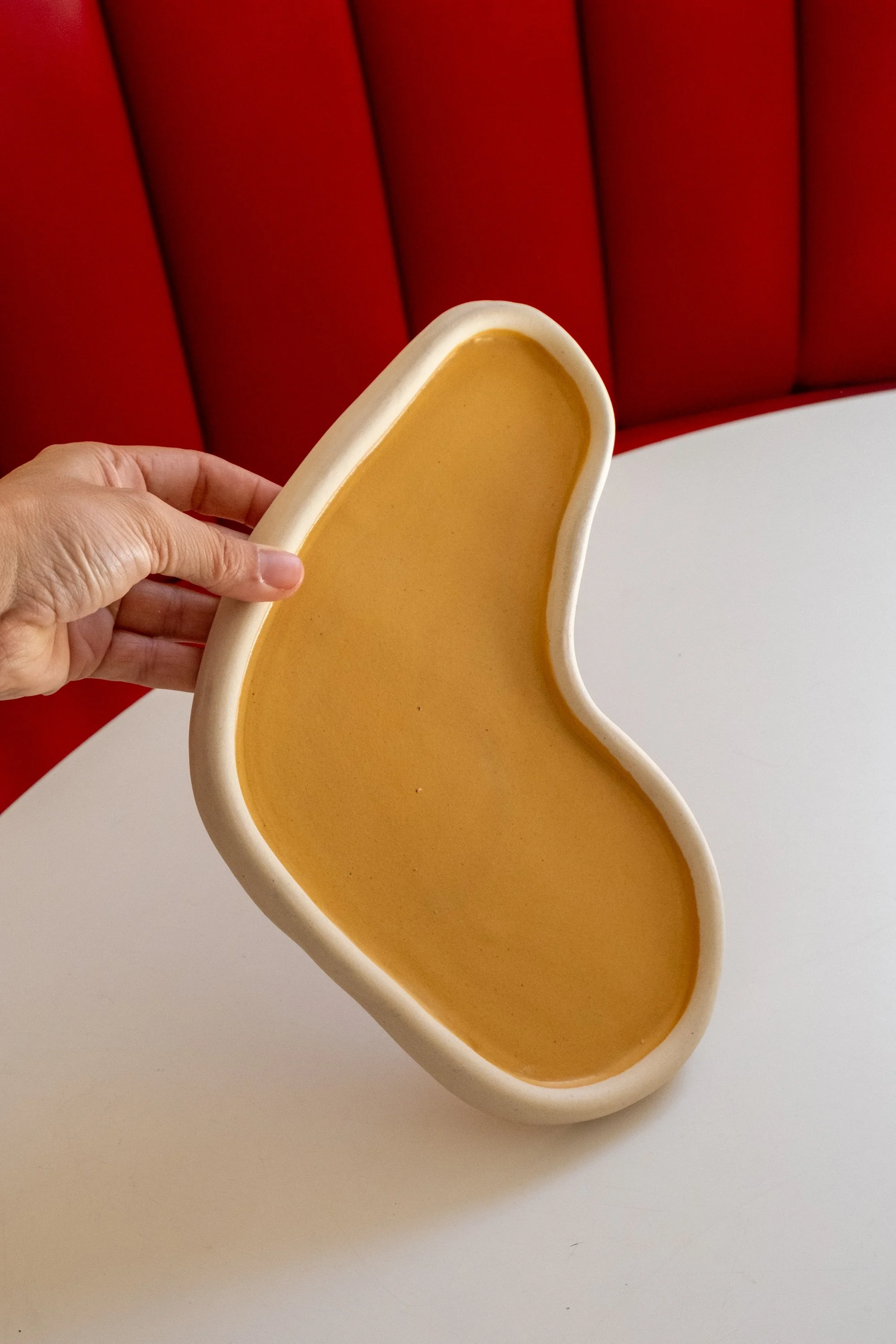 Squiggle Tray (Yellow)