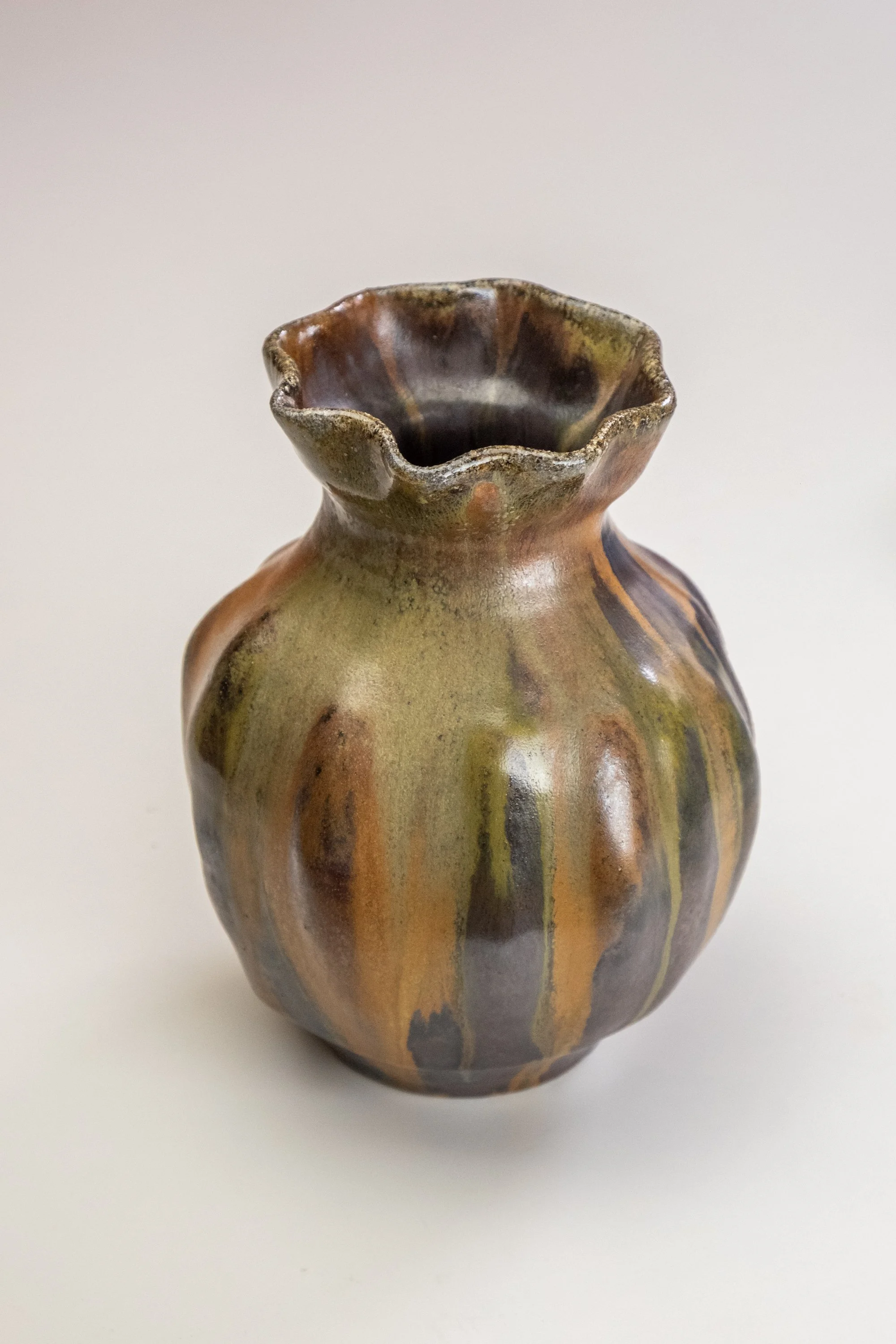 Scalloped Vase