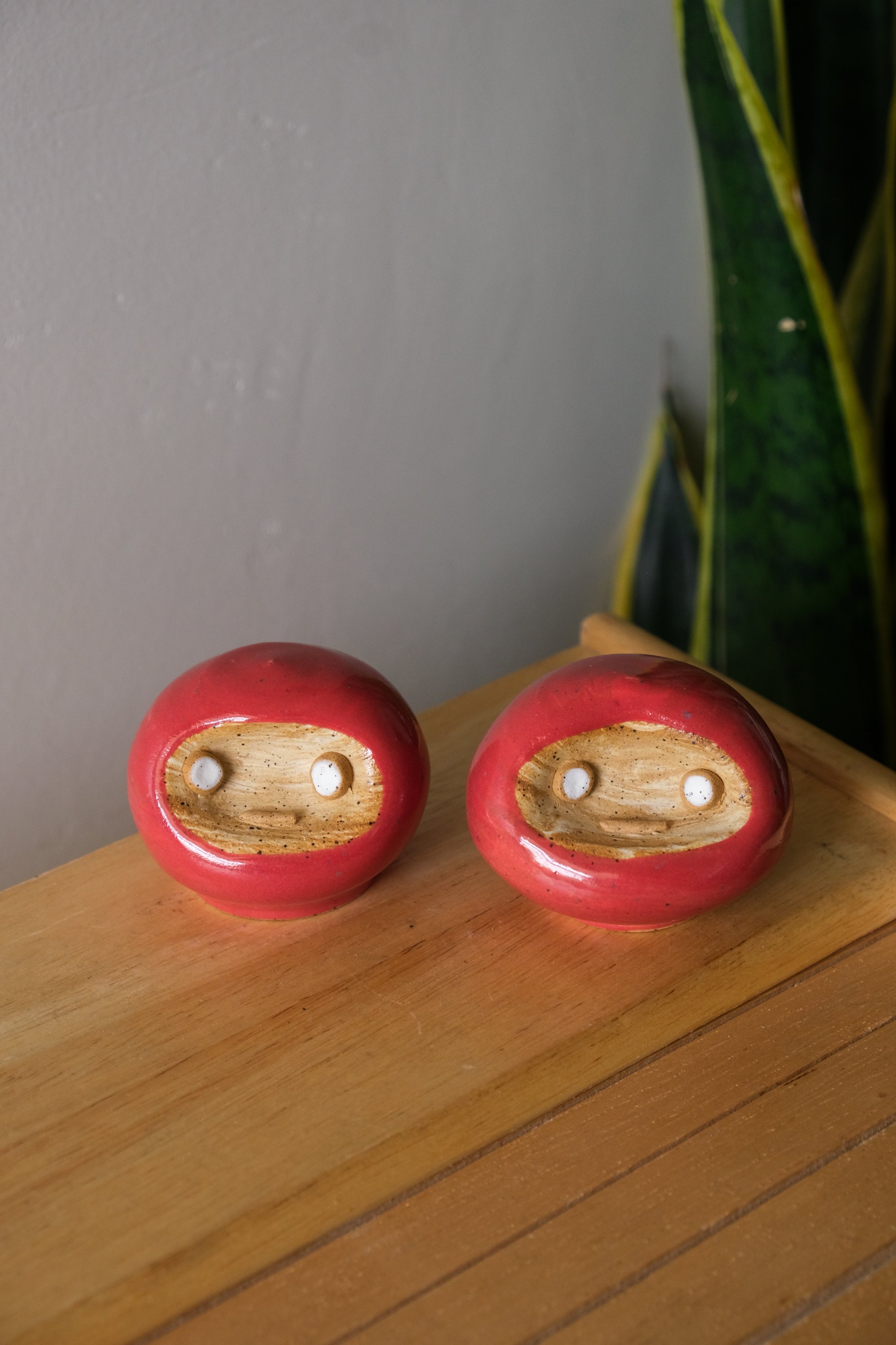 Mini Daruma (Raspberry Red)