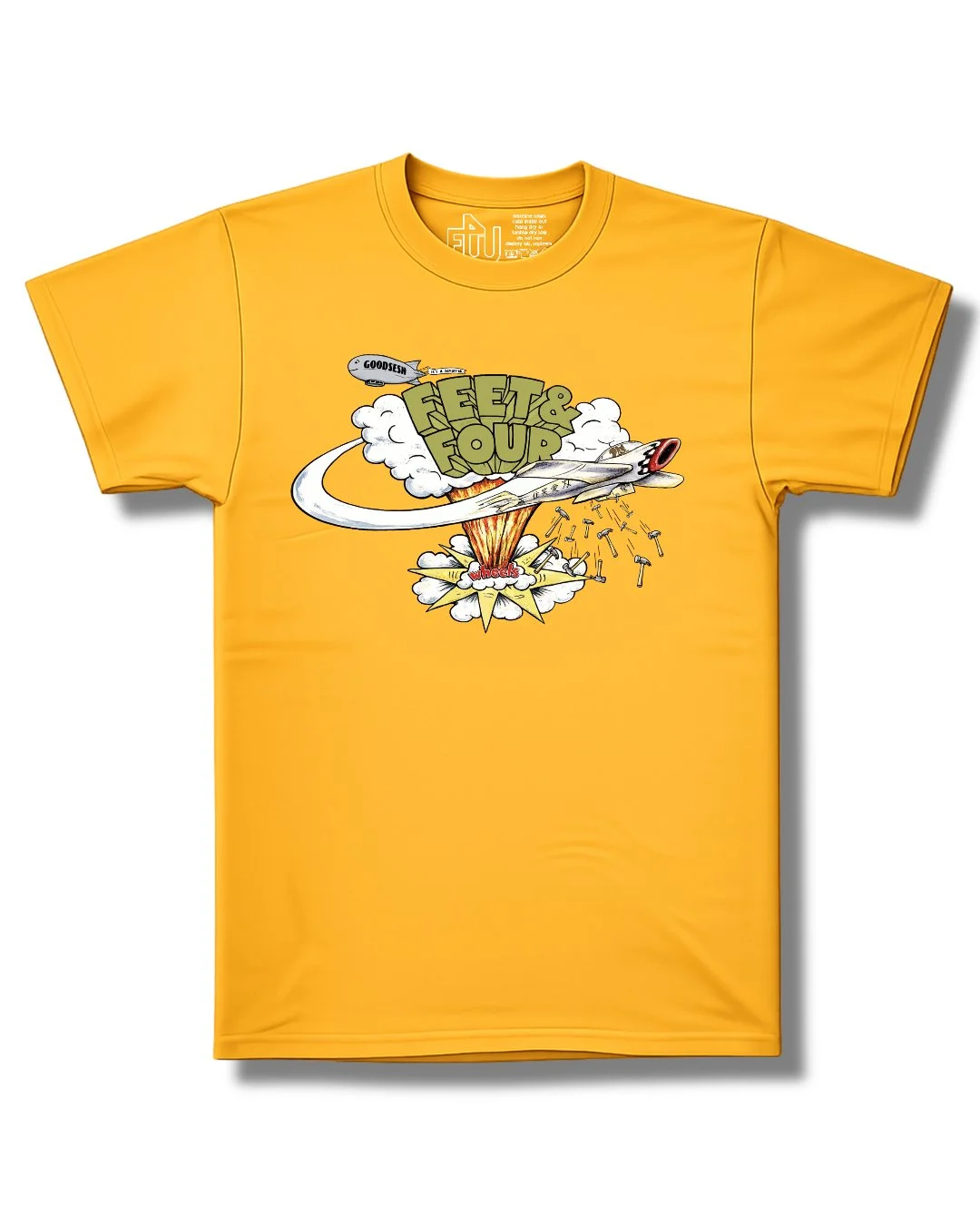 Drop Hammers, Not Bombs tee
