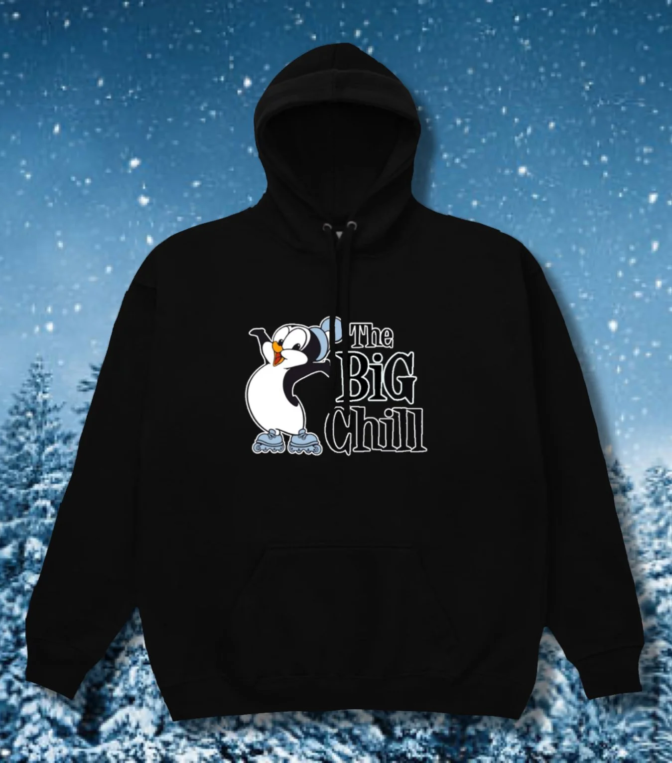 The Big Chill fundraiser hoodie