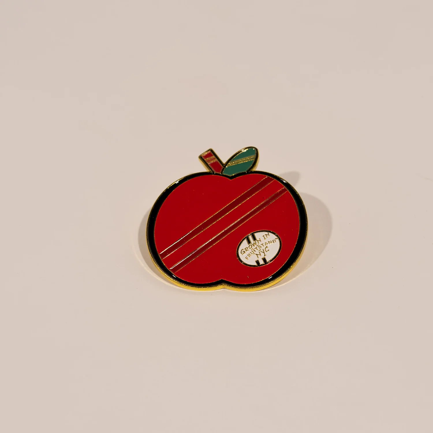 View FRUITSTAND APPLE PIN - Distinctive Accessory | NYC