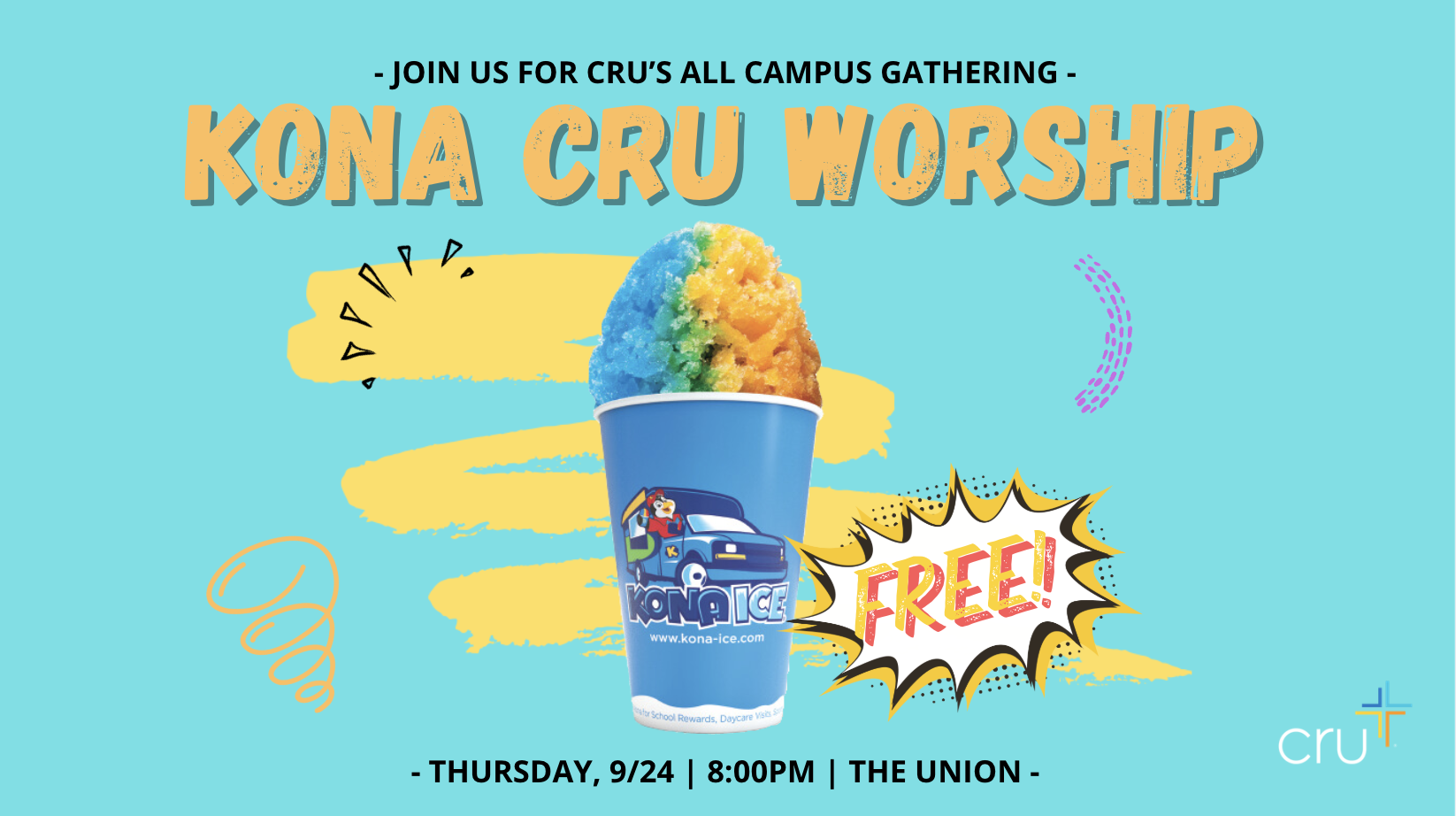 All Campus Gathering: KONA CRU!!