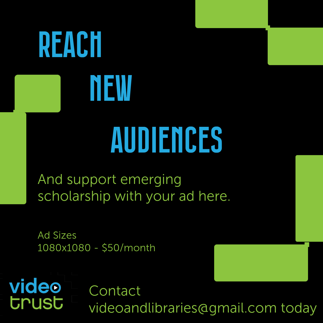 Advertisement that reads: Reach new audiences and support emerging scholarship with your ad here.