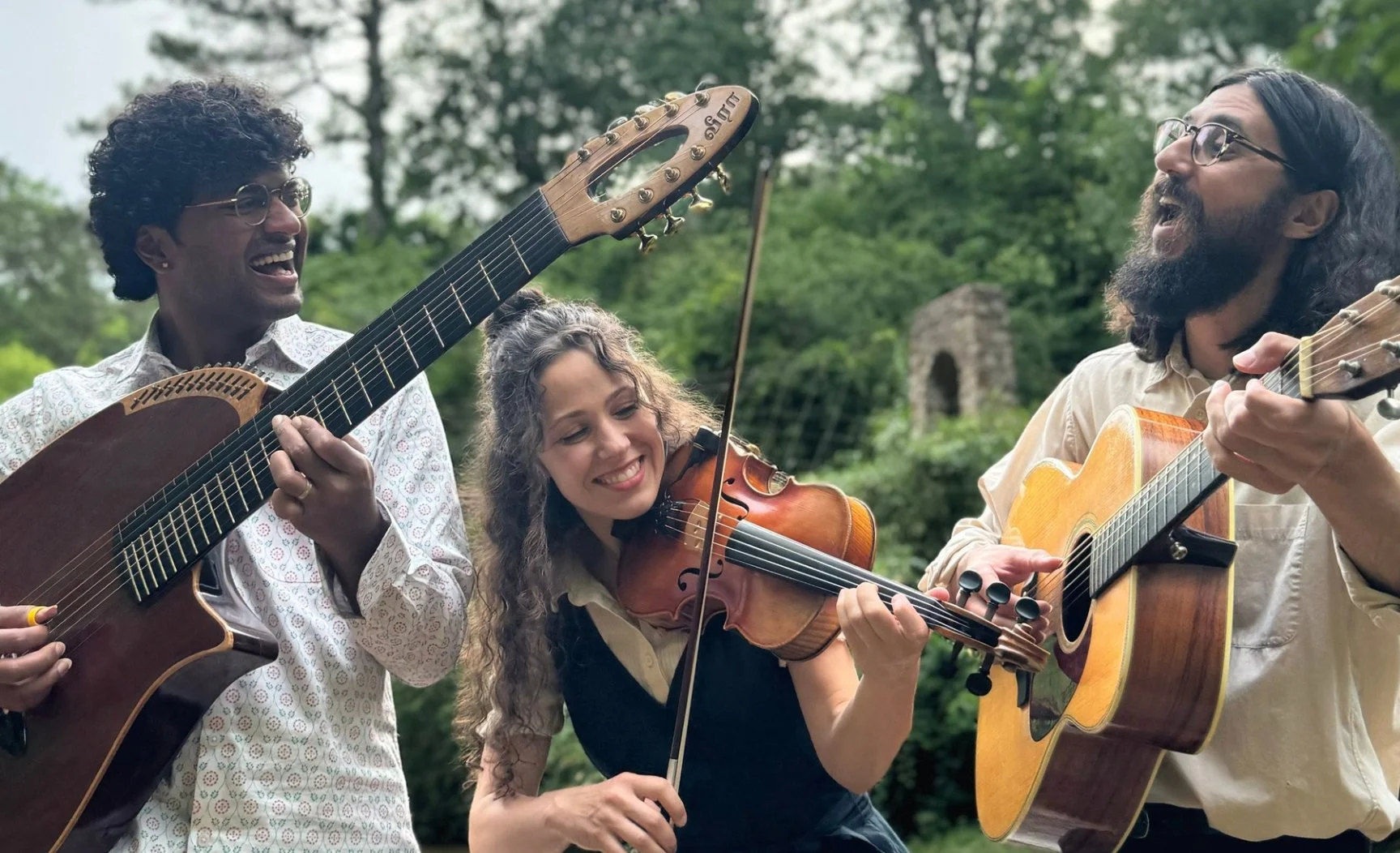 vishnu, davis & haleigh - LIVE!