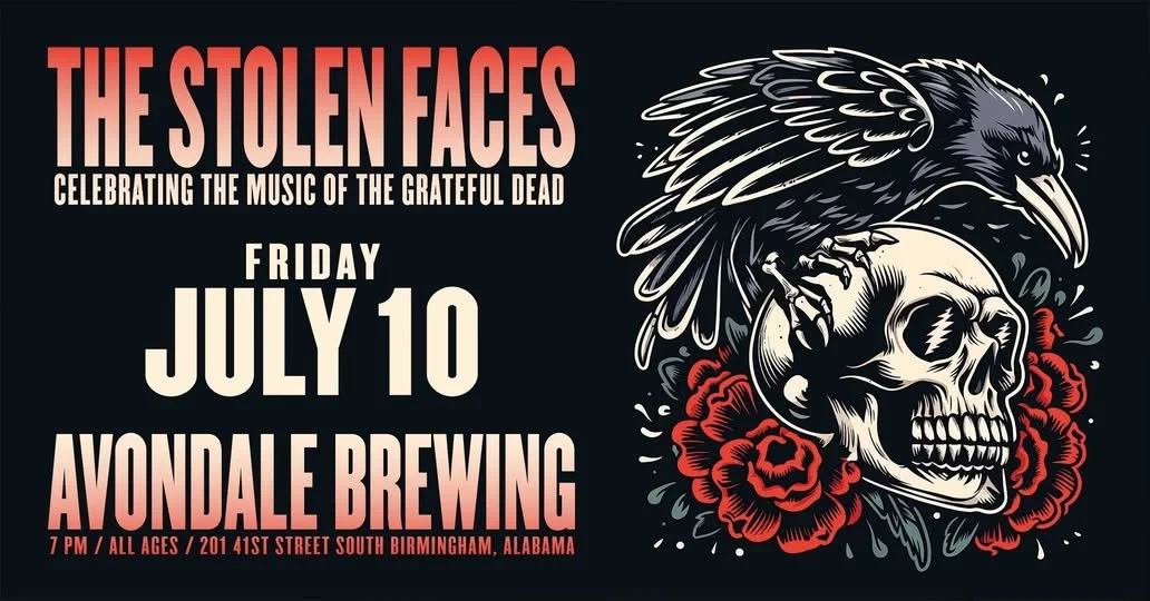 THE STOLEN FACES - CELEBRATING THE MUSIC OF THE GRATEFUL DEAD at Avondale Brewing Co.