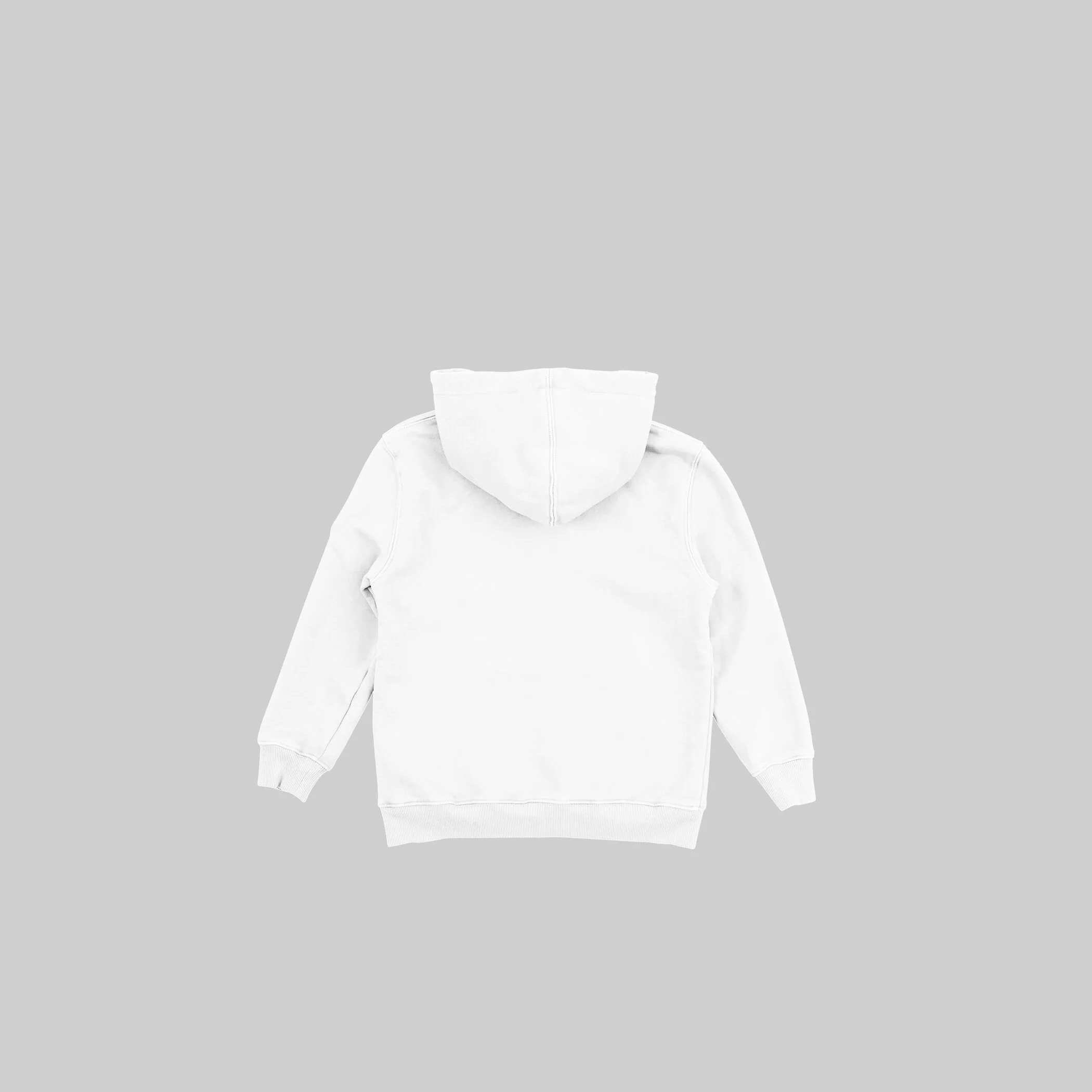 kids plain white sweatshirt