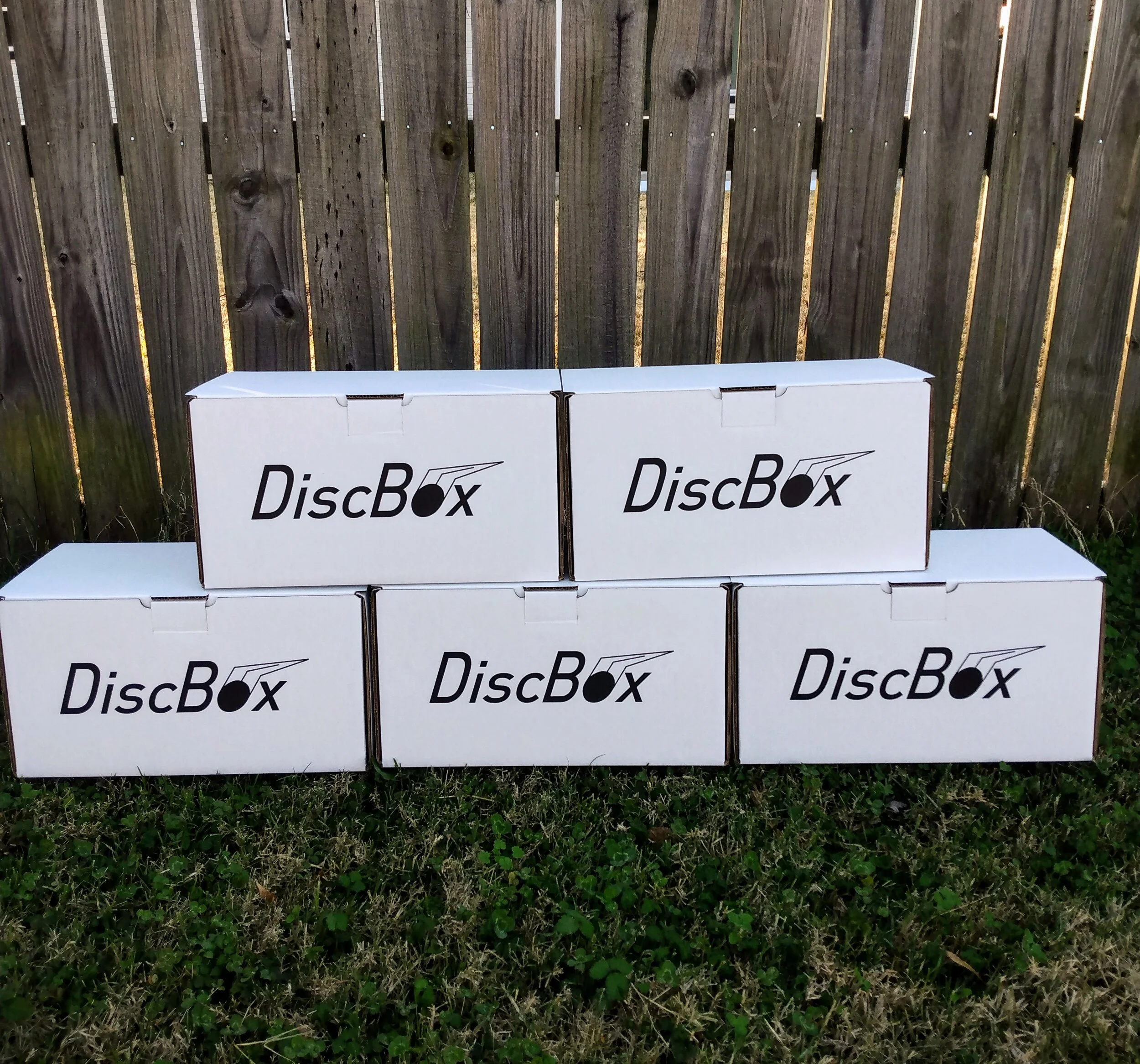 DiscBox 5Pack8.00/ea.Disc golf storage boxes/bins — DiscBox