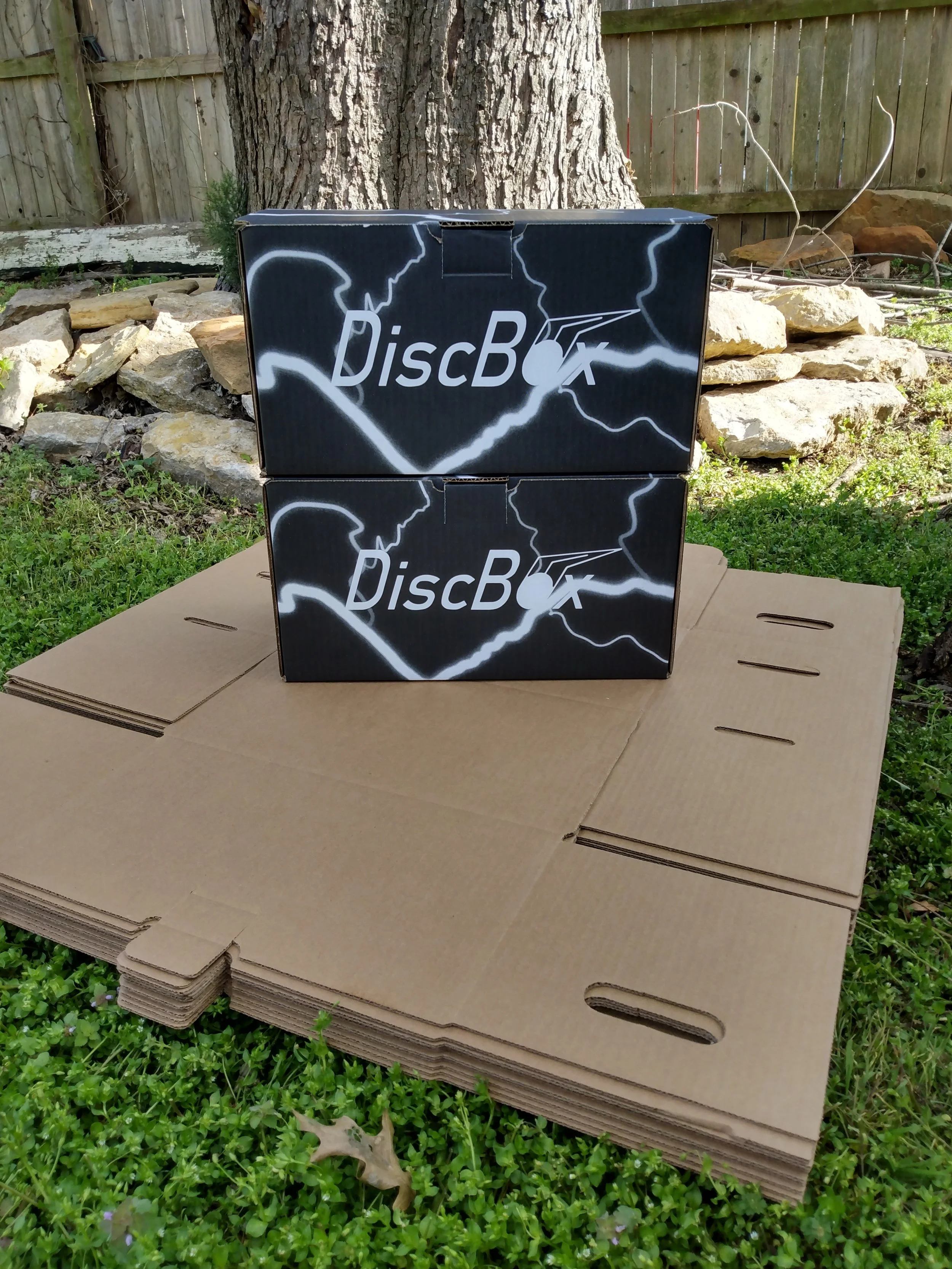Lightning 10PackDisc golf storage boxes — DiscBox
