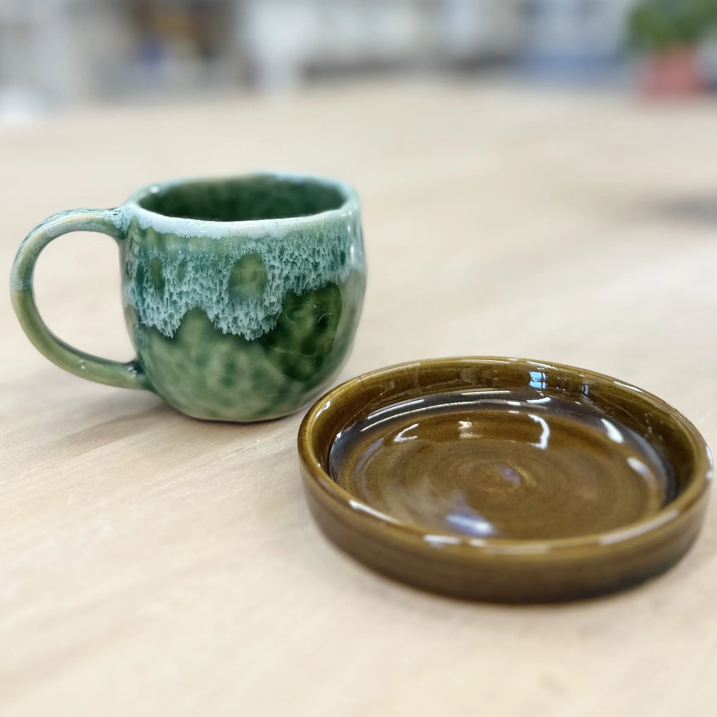 Holiday Mug and Cookie Plate Pottery Class