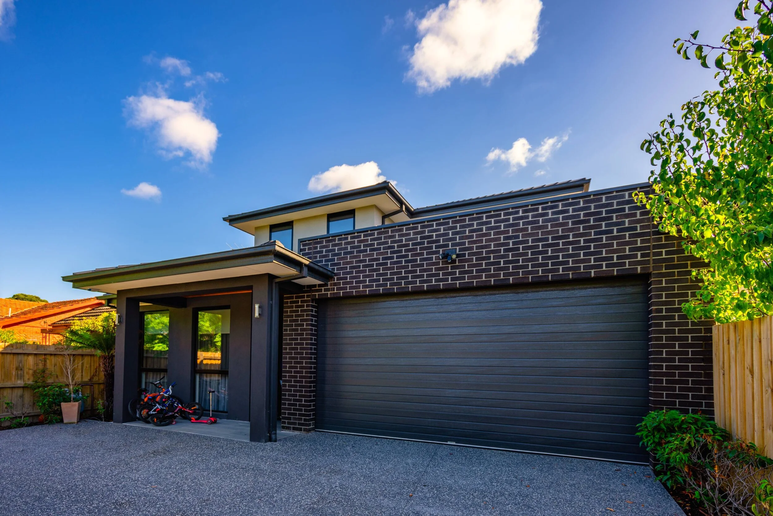 Slimline (Monument) Sectional Garage Door